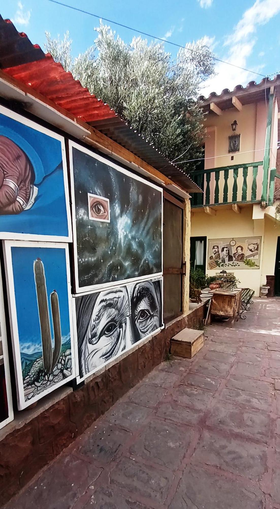 Postales Del Tiempo Hostel ตีลการา ภายนอก รูปภาพ